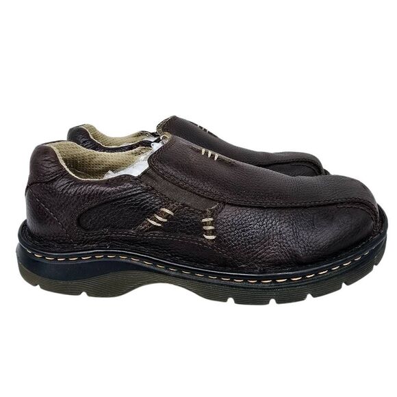 Dr. Martens Mawgan Men's Slip On Loafers Brown 8 - Picture 1 of 9